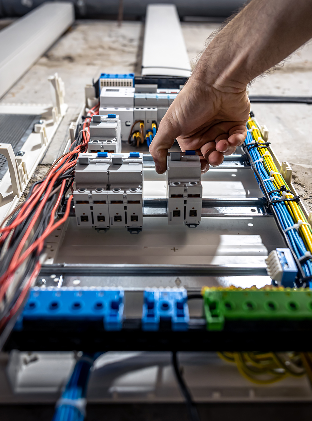 Accueil installation éléctricité